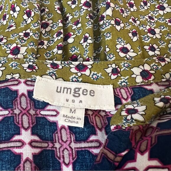 Umgee Dress Floral Print Pullover Size M - Picture 5 of 5